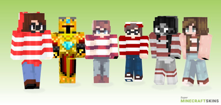 Waldo Minecraft Skins - Best Free Minecraft skins for Girls and Boys