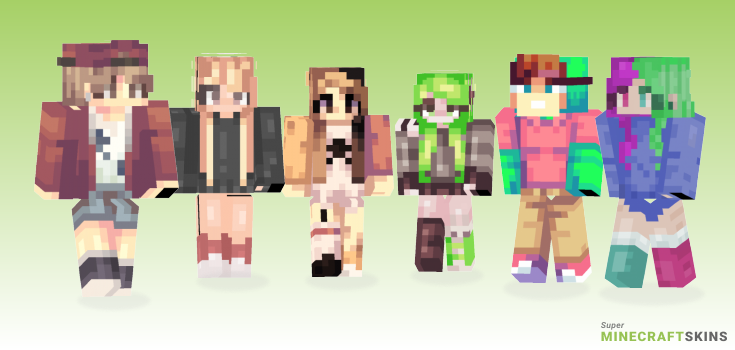 Walk Minecraft Skins - Best Free Minecraft skins for Girls and Boys