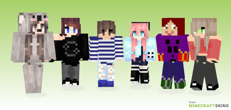 Want Minecraft Skins - Best Free Minecraft skins for Girls and Boys