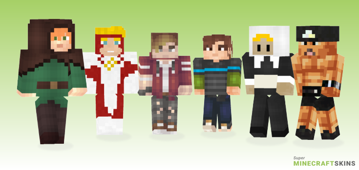 Warren Minecraft Skins - Best Free Minecraft skins for Girls and Boys