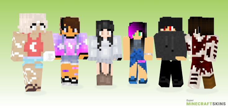 Was bored Minecraft Skins - Best Free Minecraft skins for Girls and Boys