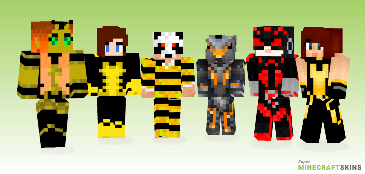 Wasp Minecraft Skins - Best Free Minecraft skins for Girls and Boys
