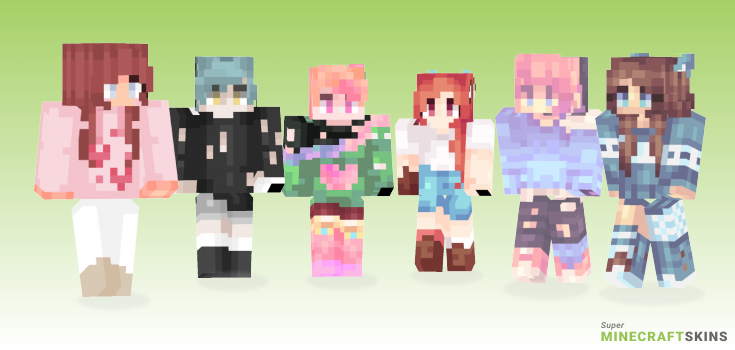 Wea Minecraft Skins - Best Free Minecraft skins for Girls and Boys