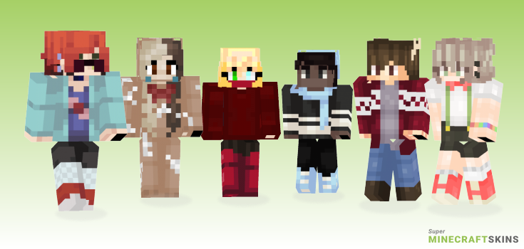 Were Minecraft Skins - Best Free Minecraft skins for Girls and Boys