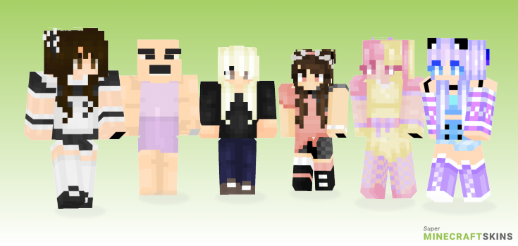 What have Minecraft Skins - Best Free Minecraft skins for Girls and Boys