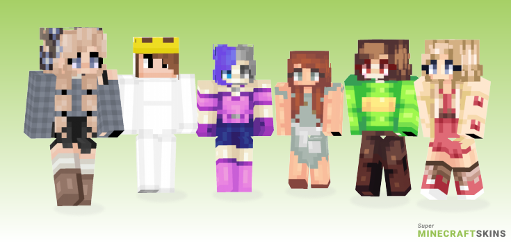 Where Minecraft Skins - Best Free Minecraft skins for Girls and Boys