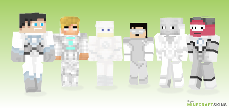 White lantern Minecraft Skins - Best Free Minecraft skins for Girls and Boys