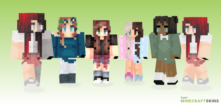 Whole Minecraft Skins - Best Free Minecraft skins for Girls and Boys