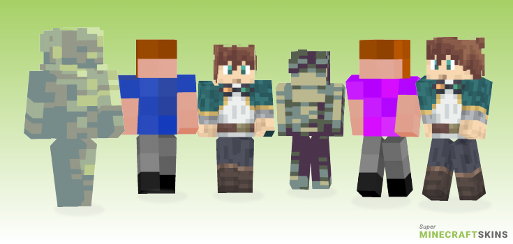 Wide Minecraft Skins - Best Free Minecraft skins for Girls and Boys