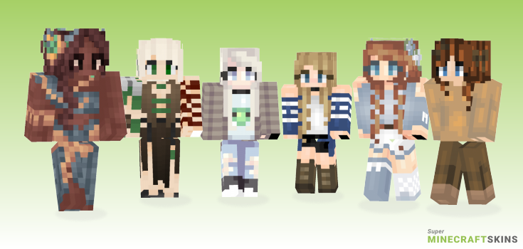 Winds Minecraft Skins - Best Free Minecraft skins for Girls and Boys