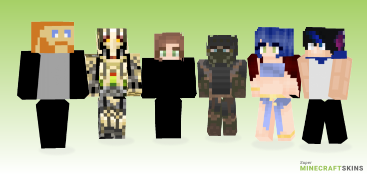 Wip Minecraft Skins - Best Free Minecraft skins for Girls and Boys