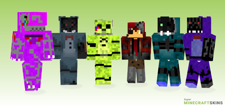 Wired Minecraft Skins - Best Free Minecraft skins for Girls and Boys