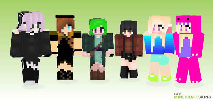 Witch Minecraft Skins - Best Free Minecraft skins for Girls and Boys