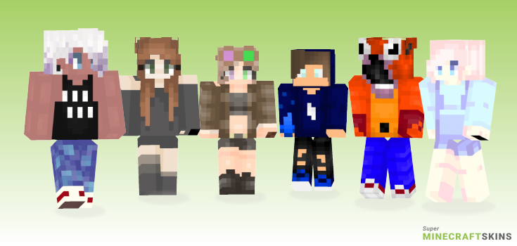 Woah Minecraft Skins - Best Free Minecraft skins for Girls and Boys