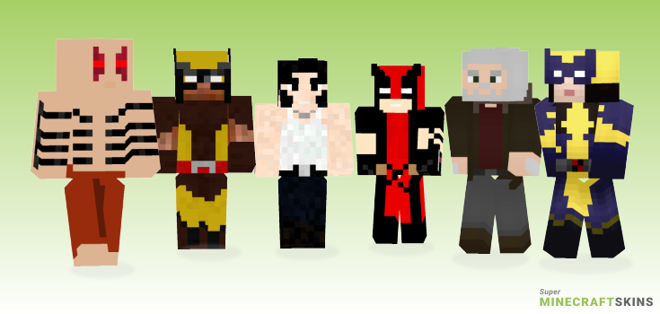 Wolverine Minecraft Skins - Best Free Minecraft skins for Girls and Boys