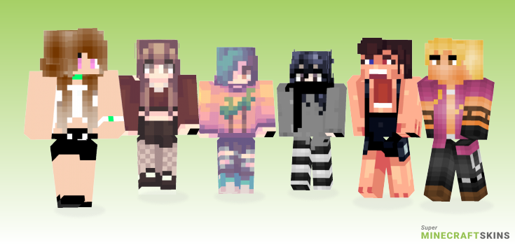 Woo Minecraft Skins - Best Free Minecraft skins for Girls and Boys