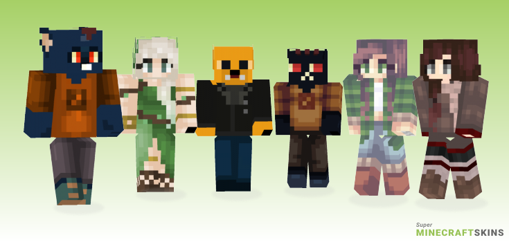 Woods Minecraft Skins - Best Free Minecraft skins for Girls and Boys