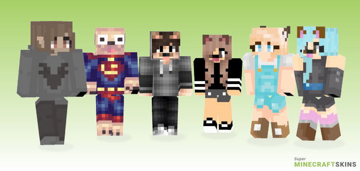 Woof Minecraft Skins - Best Free Minecraft skins for Girls and Boys