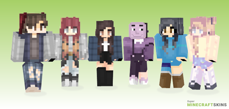 Woop Minecraft Skins - Best Free Minecraft skins for Girls and Boys