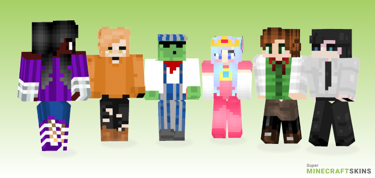 Working Minecraft Skins - Best Free Minecraft skins for Girls and Boys