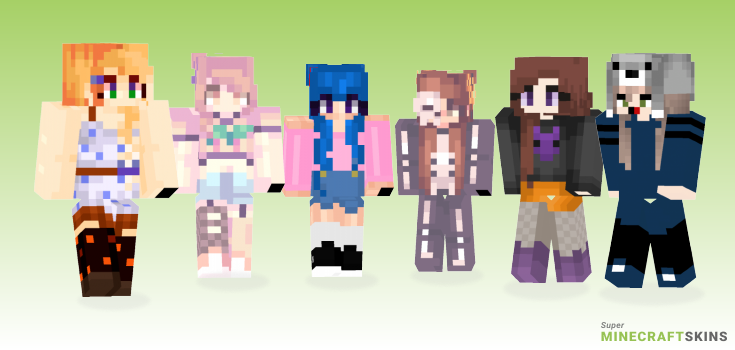 Wow Minecraft Skins - Best Free Minecraft skins for Girls and Boys