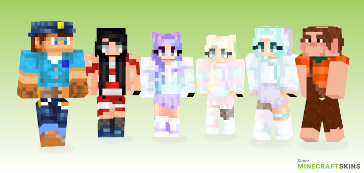 Wreck Minecraft Skins - Best Free Minecraft skins for Girls and Boys