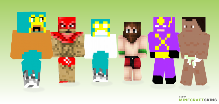 Wrestler Minecraft Skins - Best Free Minecraft skins for Girls and Boys