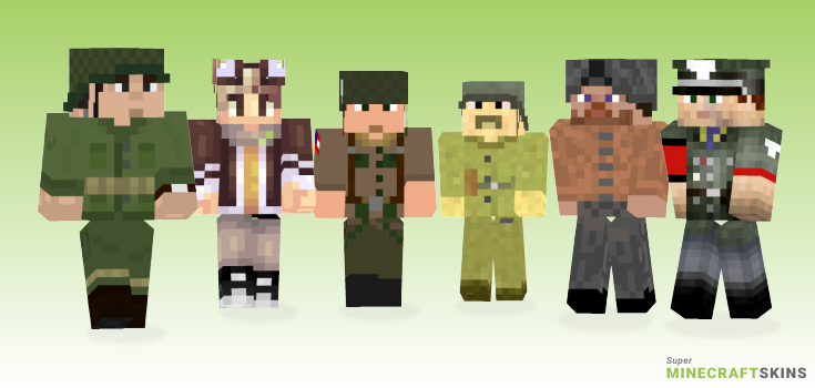 Wwii Minecraft Skins - Best Free Minecraft skins for Girls and Boys