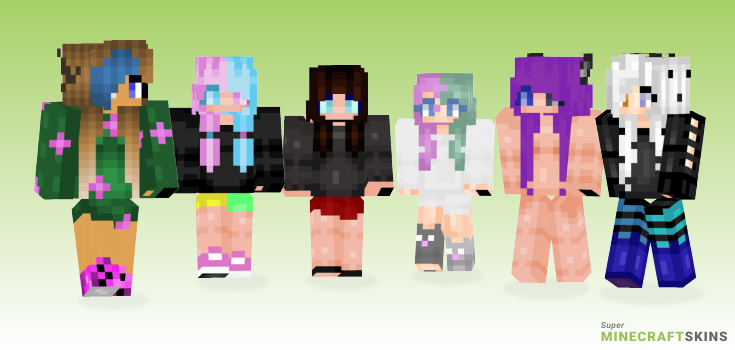 Xinsanity Minecraft Skins - Best Free Minecraft skins for Girls and Boys