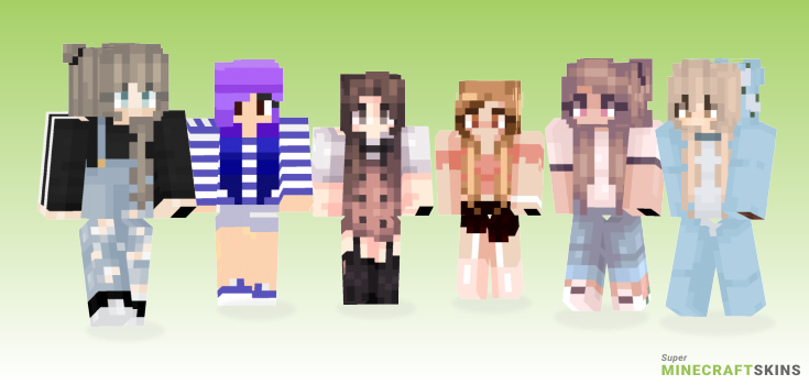 Xoxo Minecraft Skins - Best Free Minecraft skins for Girls and Boys