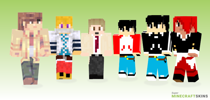 Yagami Minecraft Skins - Best Free Minecraft skins for Girls and Boys