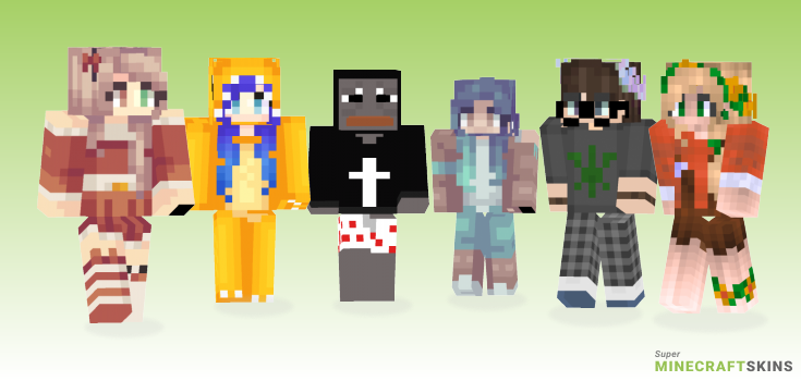 Yall Minecraft Skins - Best Free Minecraft skins for Girls and Boys
