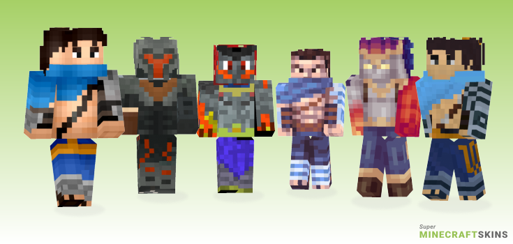 Yasuo Minecraft Skins - Best Free Minecraft skins for Girls and Boys