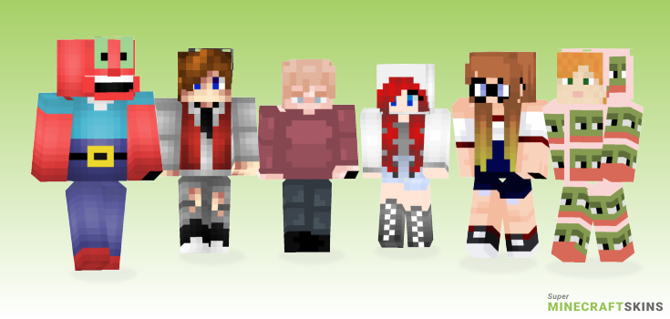 Yeah Minecraft Skins - Best Free Minecraft skins for Girls and Boys