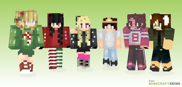 Year Minecraft Skins - Best Free Minecraft skins for Girls and Boys
