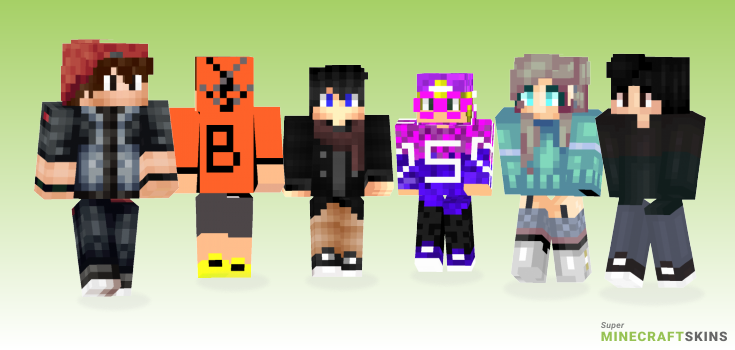 Yolo Minecraft Skins - Best Free Minecraft skins for Girls and Boys