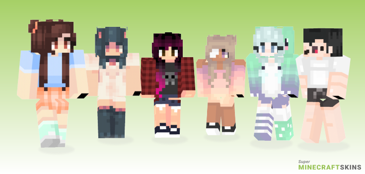 You go Minecraft Skins - Best Free Minecraft skins for Girls and Boys