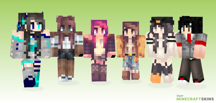 You know Minecraft Skins - Best Free Minecraft skins for Girls and Boys