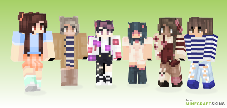 You Minecraft Skins - Best Free Minecraft skins for Girls and Boys
