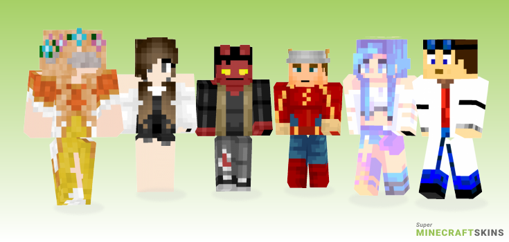 Young Minecraft Skins - Best Free Minecraft skins for Girls and Boys