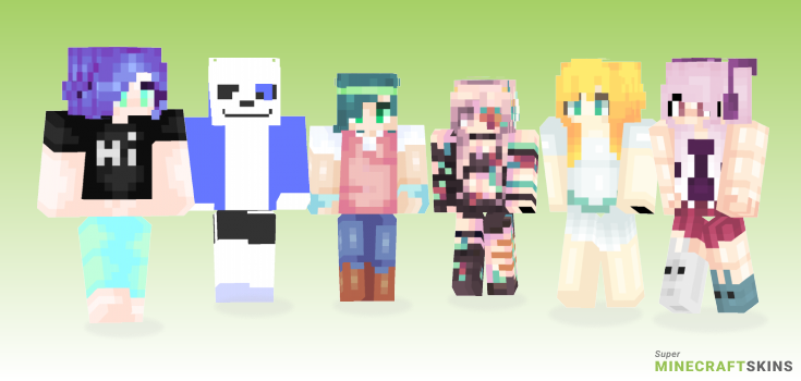 Youre Minecraft Skins - Best Free Minecraft skins for Girls and Boys