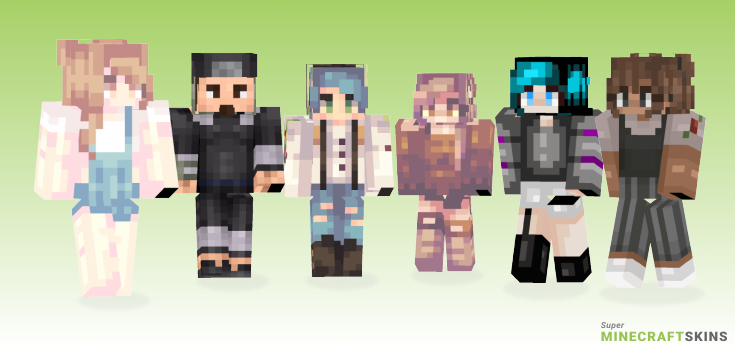 Youth Minecraft Skins - Best Free Minecraft skins for Girls and Boys