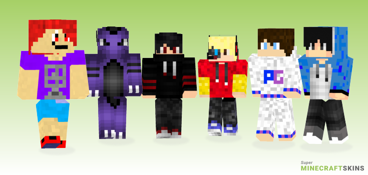 Yt Minecraft Skins - Best Free Minecraft skins for Girls and Boys