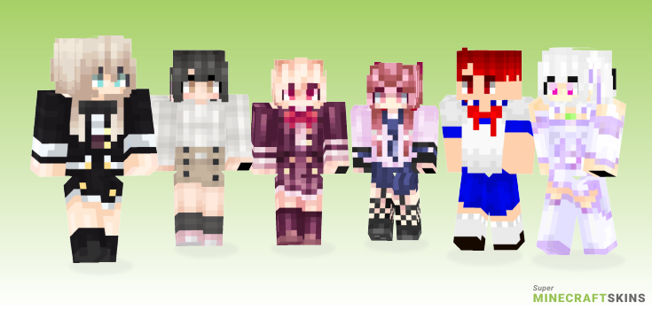 Yui Minecraft Skins - Best Free Minecraft skins for Girls and Boys