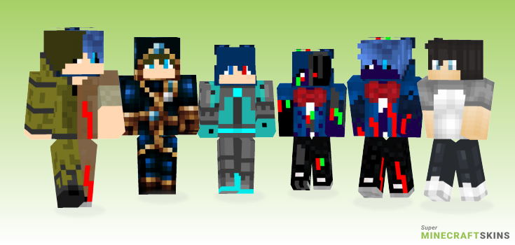 Zaiden Minecraft Skins - Best Free Minecraft skins for Girls and Boys