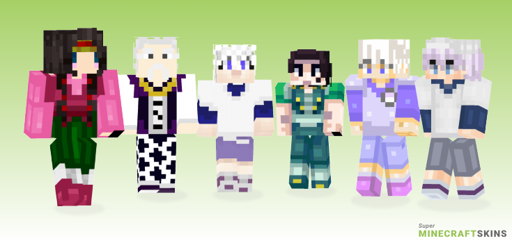 Zoldyck Minecraft Skins - Best Free Minecraft skins for Girls and Boys