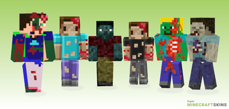 Zombie steve Minecraft Skins - Best Free Minecraft skins for Girls and Boys