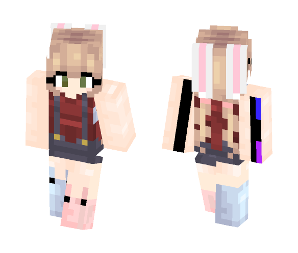 Bunny Girl - EDIT - Girl Minecraft Skins - image 1
