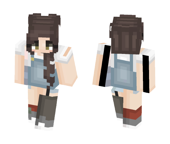 BiancaMoon x Overalls - Female Minecraft Skins - image 1
