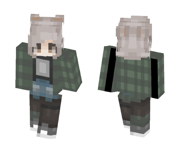 Safer in the Forest - Female Minecraft Skins - image 1